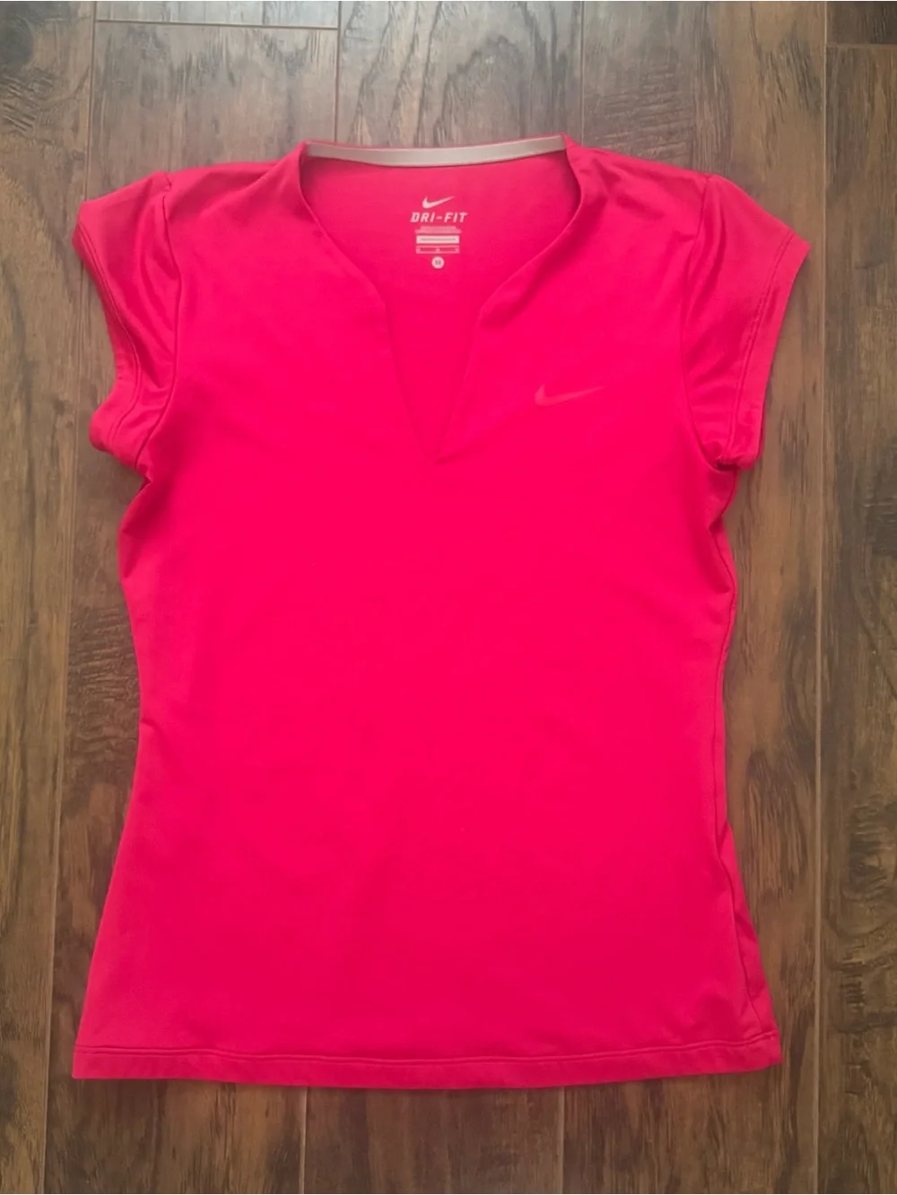 Nike Dri-FIT Short Sleeve Tee in Bright Pink